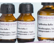 49010 HPLC elution buffer 2 benzodiazepines TCA serum plasma