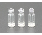 Autosampler Vials, screw neck, 15 µl inner cone, clear glass, 1.1 ml